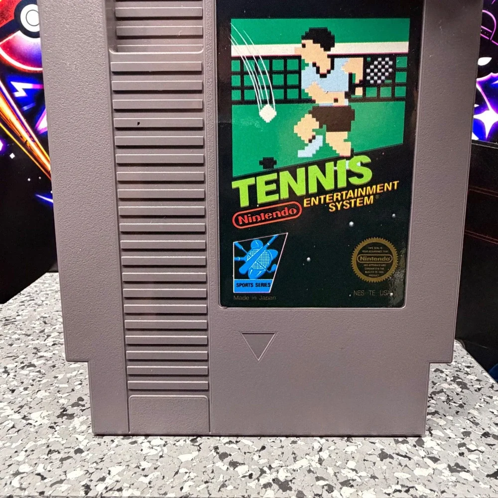 Tennis Nintendo Entertainment System NES 1985 Sports Series NES-TE-USA Cartridge